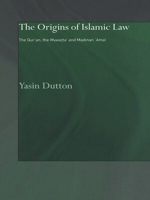 cover image of The Origins of Islamic Law